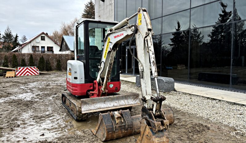 TAKEUCHI TB23R MINI KOPARKA full