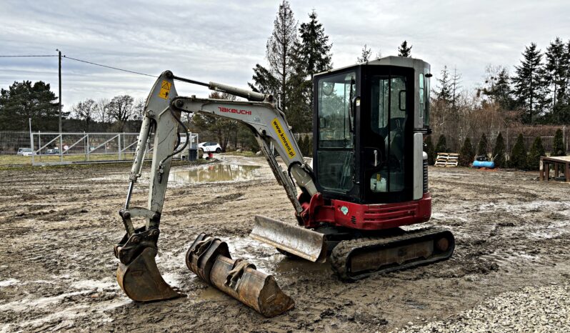 TAKEUCHI TB23R MINI KOPARKA full