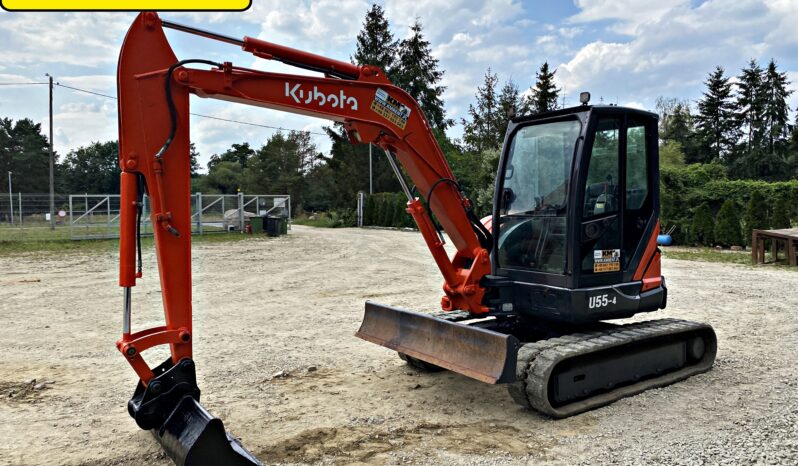 KUBOTA U55-4 MINI-KOPARKA full