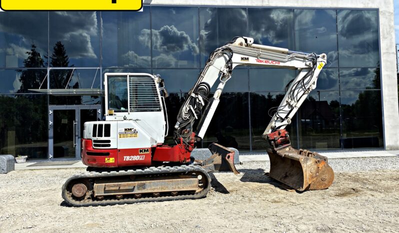 TAKEUCHI TB280 FR MINI KOPARKA full