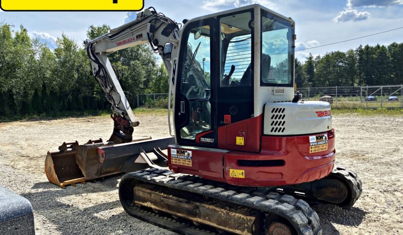 TAKEUCHI TB280 FR MINI KOPARKA full