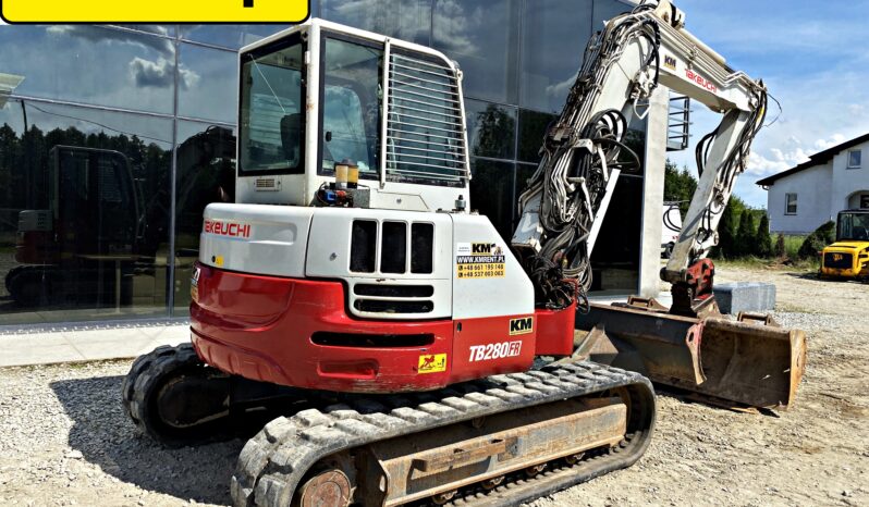 TAKEUCHI TB280 FR MINI KOPARKA full