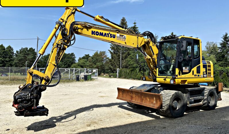 KOMATSU PW148-8 KOPARKA KOŁOWA full