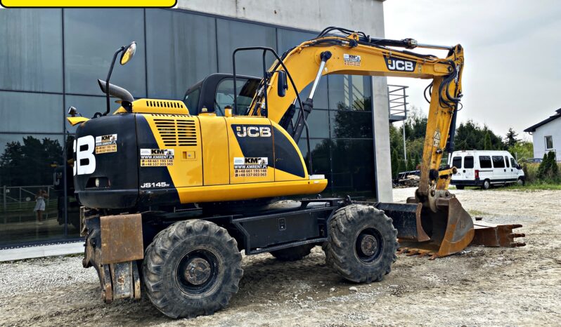 JCB JS145W KOPARKA KOŁOWA full