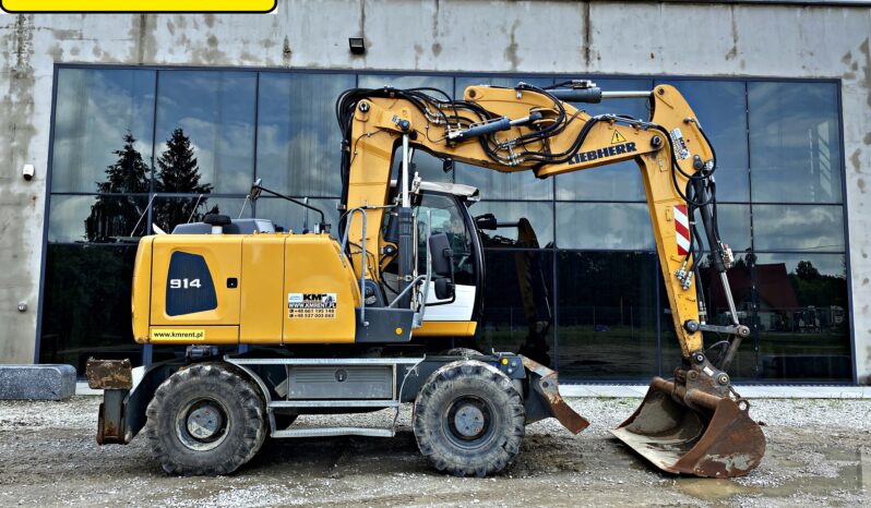 LIEBHERR A914 KOPARKA KOŁOWA full