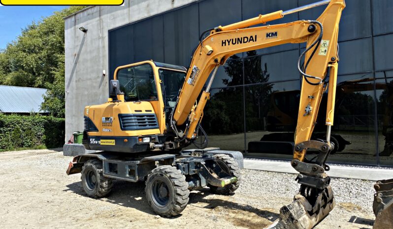 HYUNDAI ROBEX 55W-9A KOPARKA KOŁOWA full