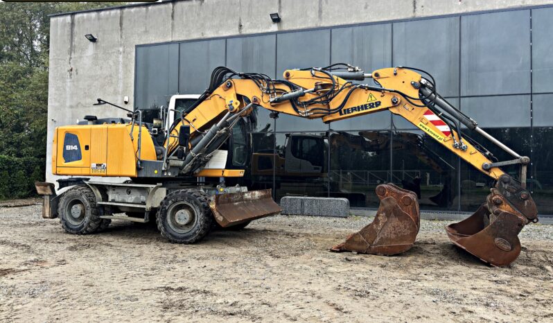 LIEBHERR A914 KOPARKA KOŁOWA full