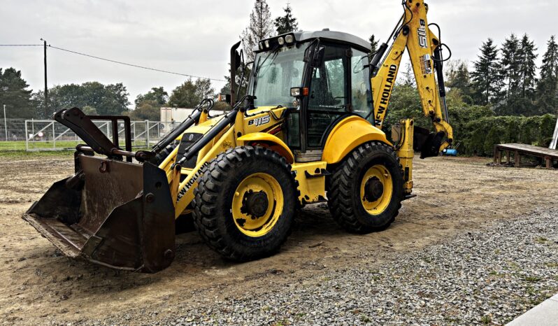 NEW HOLLAND B115-4PS KOPARKO-ŁADOWARKA full