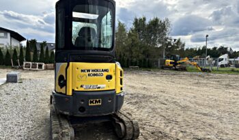 NEW HOLLAND E26B SR MINI-KOPARKA full