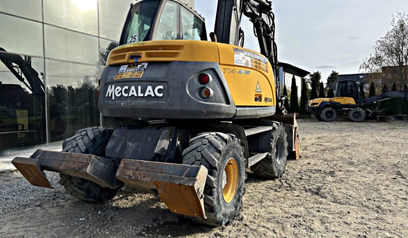 MECALAC 714 MW KOPARKA KOŁOWA full