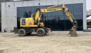 KOMATSU PW 148-10 KOPARKA KOŁOWA ROTATOR full