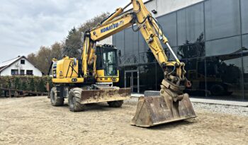 KOMATSU PW 148-10 KOPARKA KOŁOWA ROTATOR full