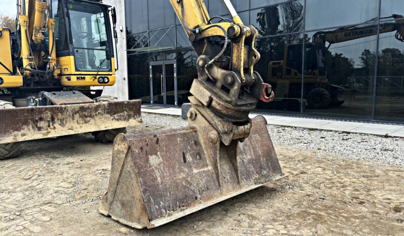 KOMATSU PW 148-10 KOPARKA KOŁOWA ROTATOR full