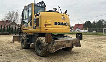 KOMATSU PW 148-10 KOPARKA KOŁOWA ROTATOR full