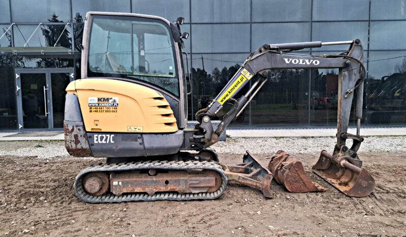 VOLVO EC27C MINI-KOPARKA full