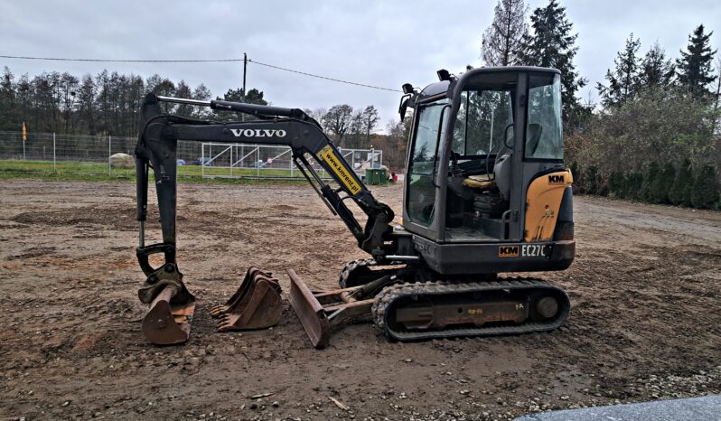 VOLVO EC27C MINI-KOPARKA full