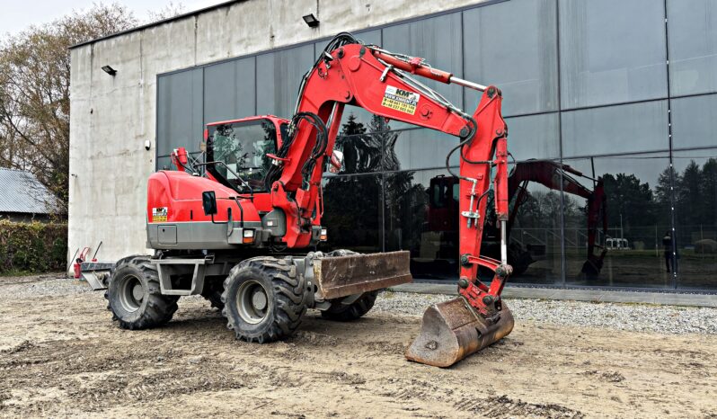 KOMATSU PW98 MR-8 KOPARKA KOŁOWA full