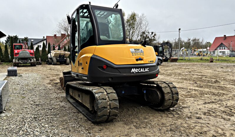 MECALAC 8 MCR MINI KOPARKA full