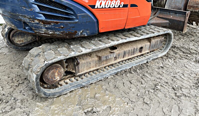 KUBOTA KX080-3 MIDI-KOPARKA full