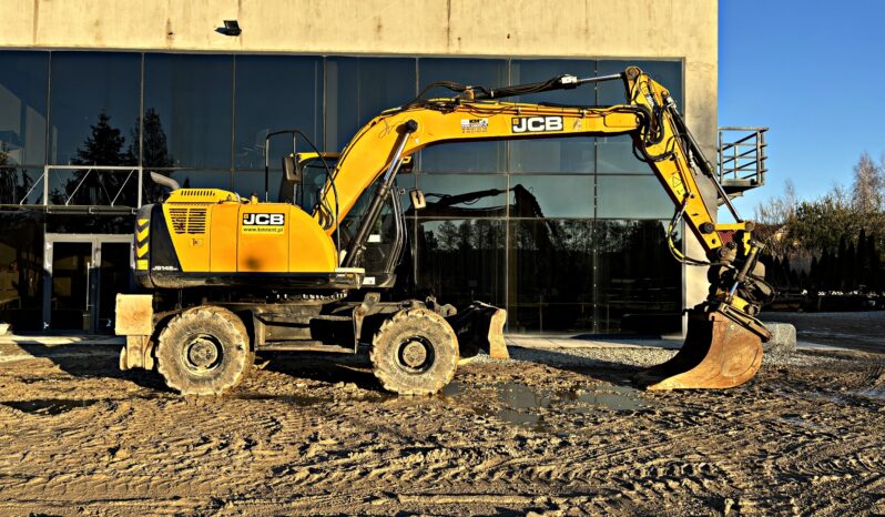 JCB JS 145 W+ KOPARKA KOŁOWA Z ENGCONEM full