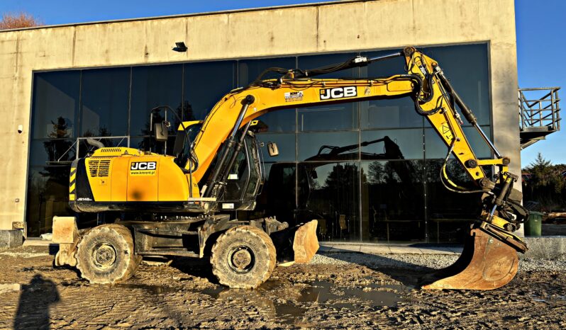 JCB JS 145 W+ KOPARKA KOŁOWA Z ENGCONEM full