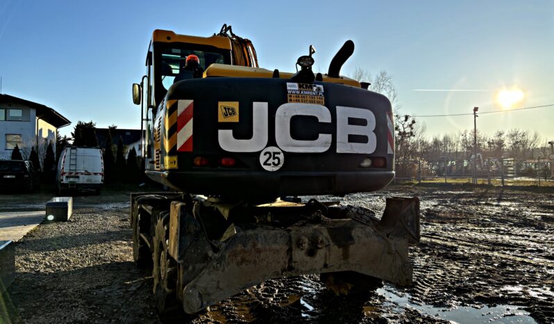 JCB JS 145 W+ KOPARKA KOŁOWA Z ENGCONEM full