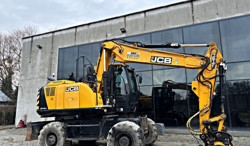 JCB JS 145 WTT4 Z ENGCON KOPARKA KOŁOWA full