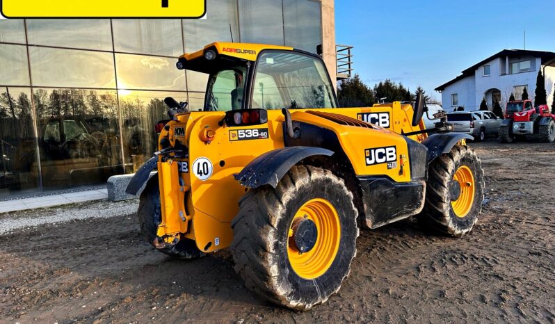 JCB 536-60 AGRISUPER ŁADOWARKA TELESKOPOWA full