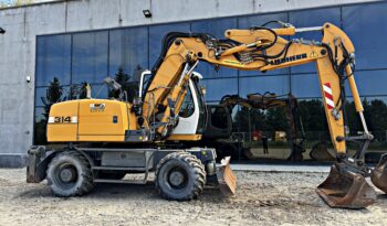 LIEBHERR A 314 KOPARKA KOŁOWA full