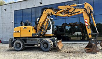 LIEBHERR A 314 KOPARKA KOŁOWA full