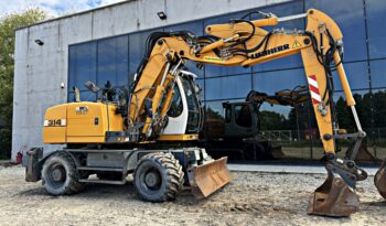 LIEBHERR A 314 KOPARKA KOŁOWA full