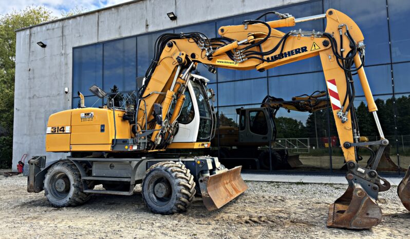 LIEBHERR A 314 KOPARKA KOŁOWA full