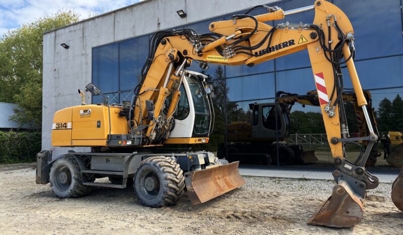 LIEBHERR A 314 KOPARKA KOŁOWA full