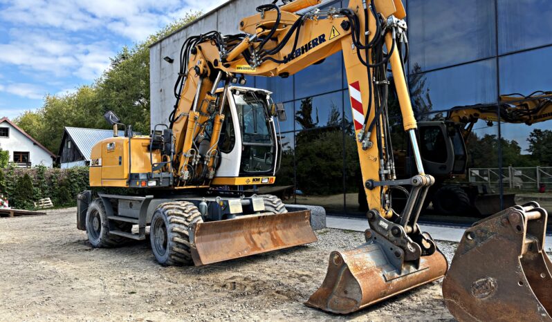 LIEBHERR A 314 KOPARKA KOŁOWA full