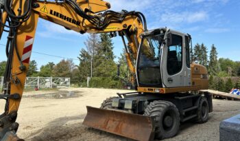 LIEBHERR A 314 KOPARKA KOŁOWA full