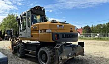 LIEBHERR A 314 KOPARKA KOŁOWA full
