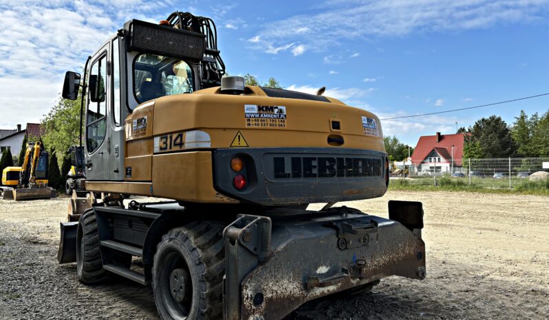 LIEBHERR A 314 KOPARKA KOŁOWA full
