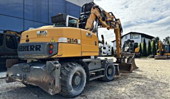 LIEBHERR A 314 KOPARKA KOŁOWA full
