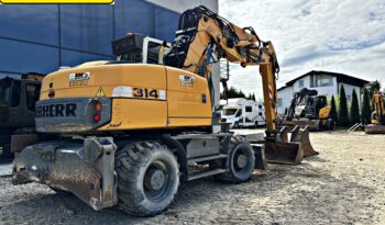 LIEBHERR A 314 KOPARKA KOŁOWA full