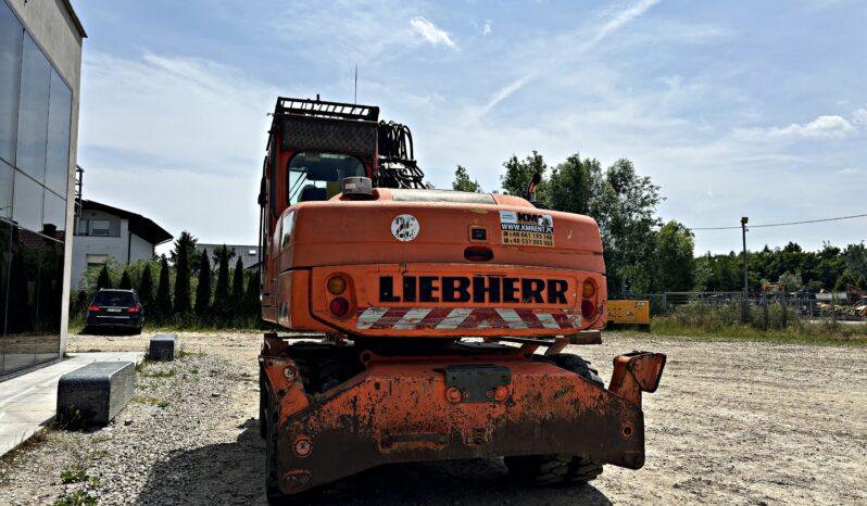 LIEBHERR A 314 KOPARKA KOŁOWA full