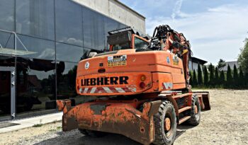 LIEBHERR A 314 KOPARKA KOŁOWA full