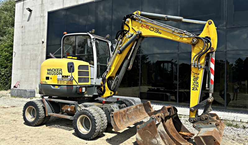 WACKER NEUSON 6503-2 KOPARKA KOŁOWA full