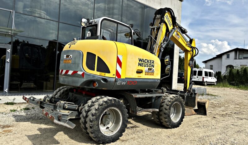 WACKER NEUSON EW 100 KOPARKA KOŁOWA full