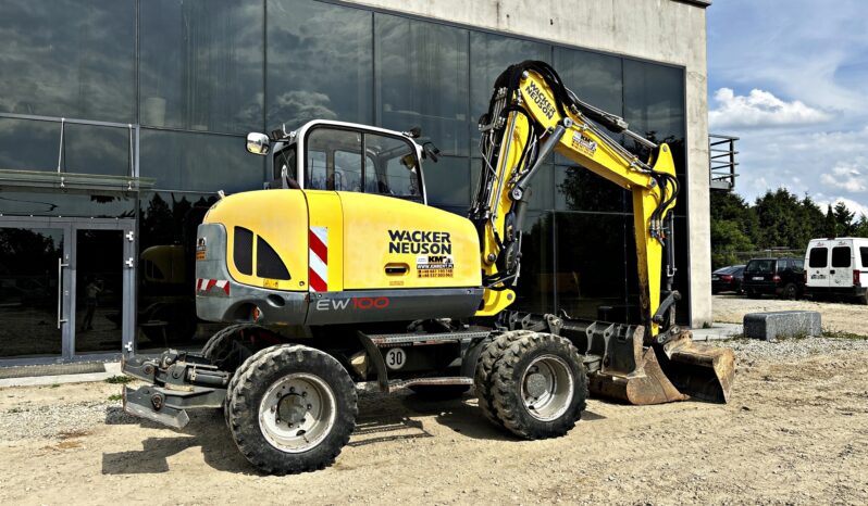 WACKER NEUSON EW 100 KOPARKA KOŁOWA full