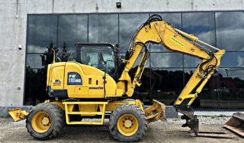 KOMATSU PW 118 MR-8 KOPARKA KOŁOWA full