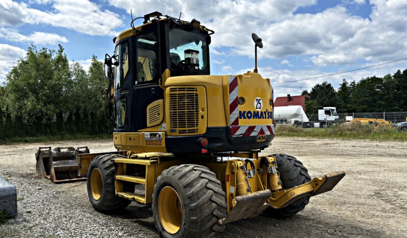 KOMATSU PW 118 MR-8 KOPARKA KOŁOWA full