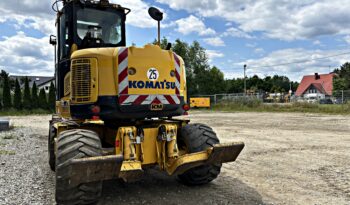 KOMATSU PW 118 MR-8 KOPARKA KOŁOWA full