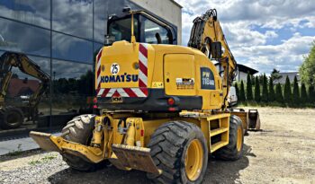 KOMATSU PW 118 MR-8 KOPARKA KOŁOWA full