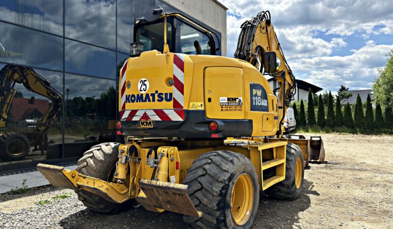 KOMATSU PW 118 MR-8 KOPARKA KOŁOWA full