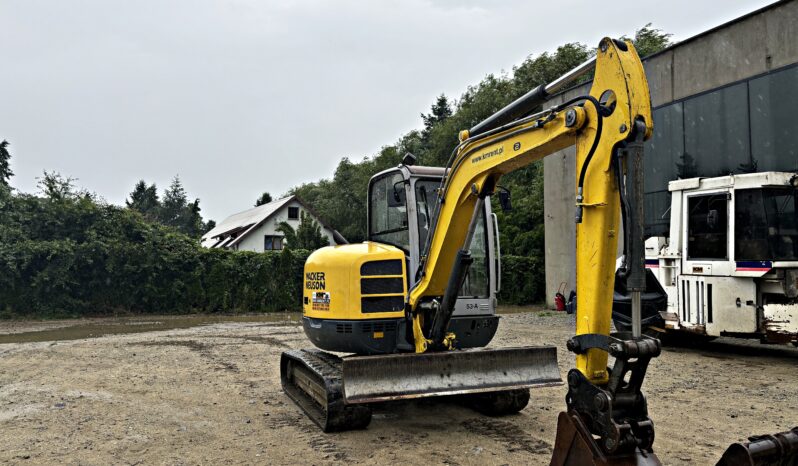 WACKER NEUSON 50Z3 MINI-KOPARKA full